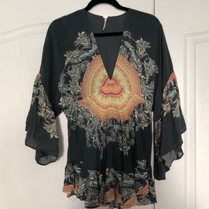 Colorful Freepeople tunic